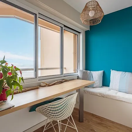 Ocean Superbe Appartement Vue Mer A 2 Pas De La Plage Classe 3 Etoiles Hendaye Exterior photo